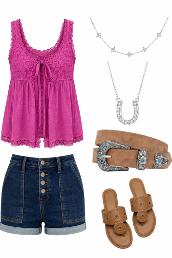western summer outfit