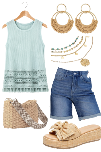 boho summer outfit
