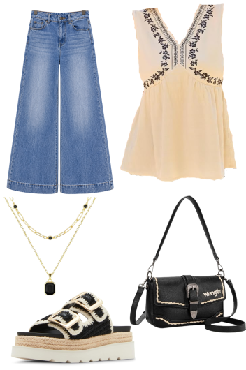 western summer outfit