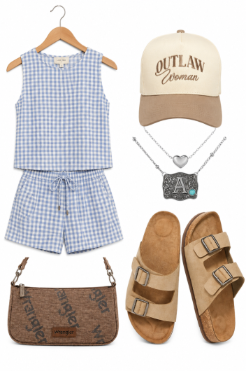 laid back western outfit