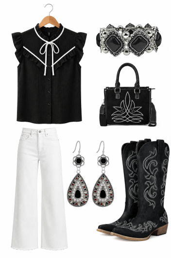 western date night outfit