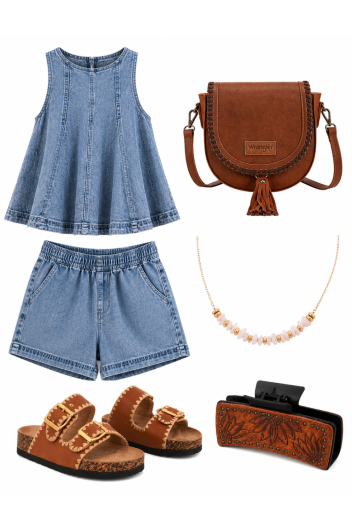 lazy day western outfit