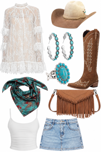 Country concert outfit