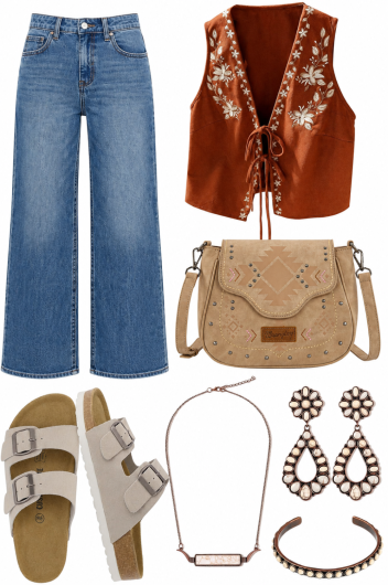 boho summer outfit
