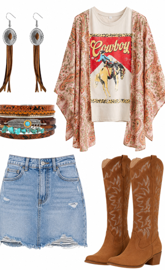western concert outfit