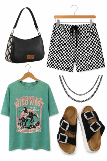 lazy western outfit