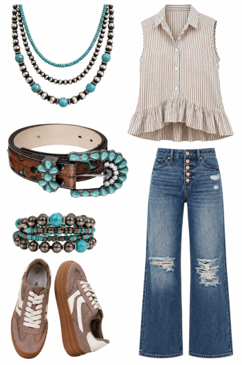 western summer outfit